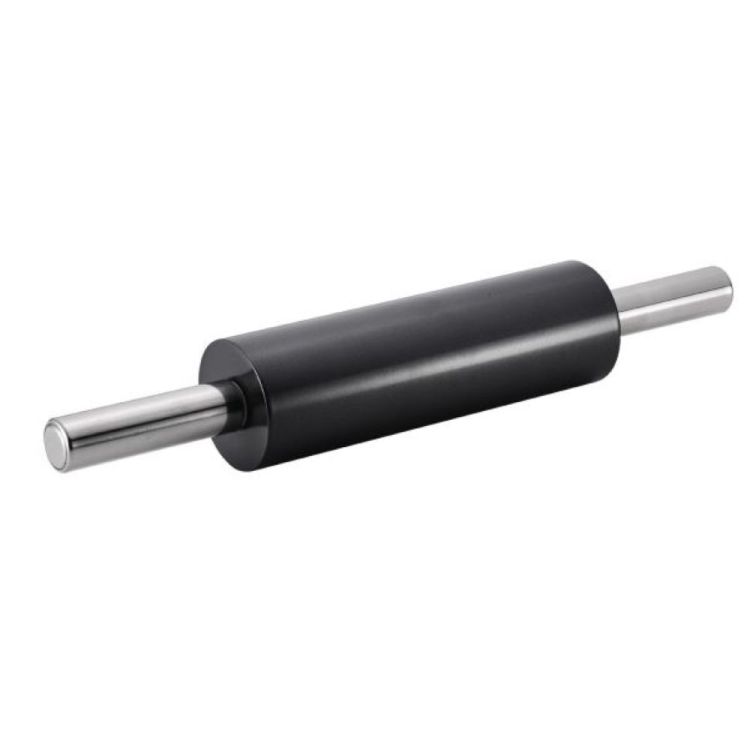 Rouleau à pâtisserie en acier inoxydable, revêtement antiadhésif, L. 470 mm, D. 63 mm