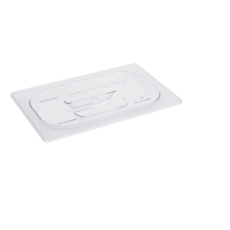 Couvercle pour bac GN 1/9 en polycarbonate