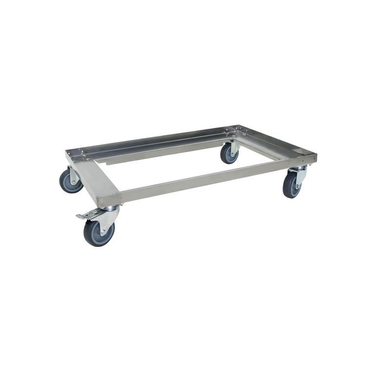 Transporttrolley für TOP-Box GN 1/1 - 1 Lenkrolle feststellbar