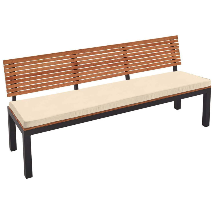 Auflage für Gartenbank 'Sassa', Bezug aus Polyester