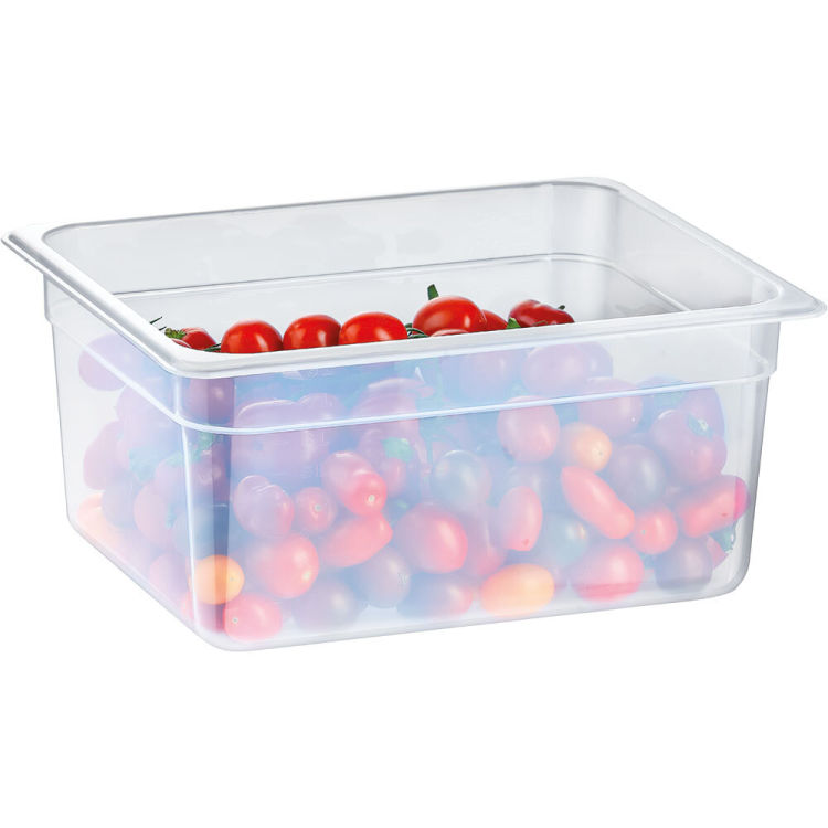 Contenitori Gastronorm serie Buffet di Stalgast, neri, GN 1/2, H 100 mm