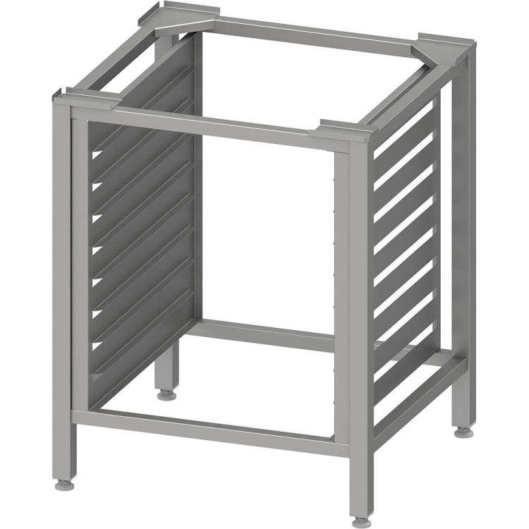 Support en acier inoxydable pour four combiné, 8 x GN 1/1