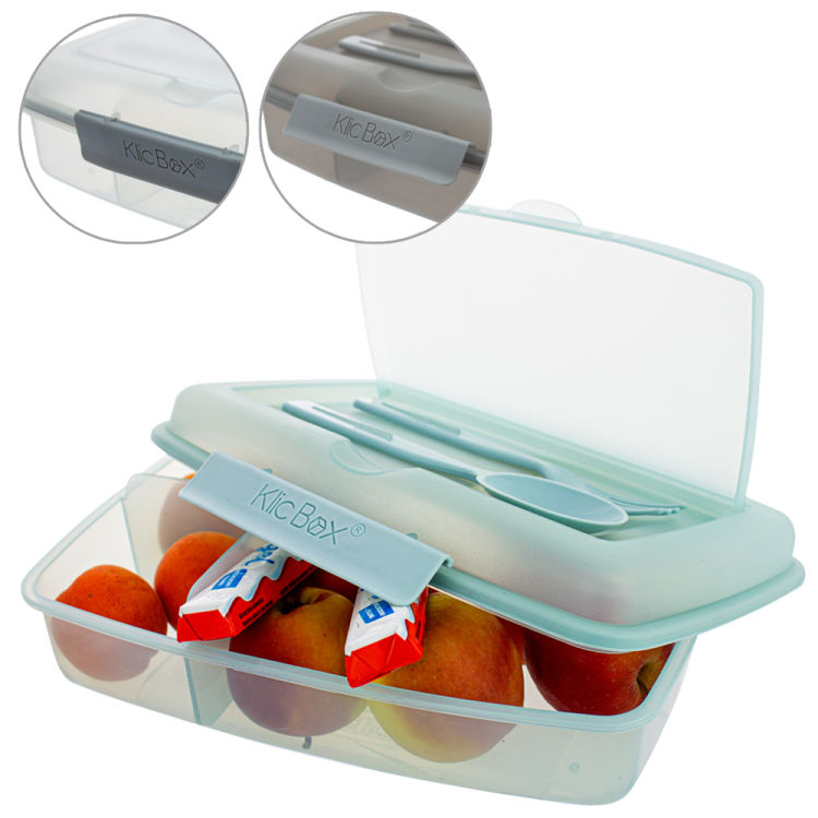 Lunchbox mit Trennfach & Besteck
