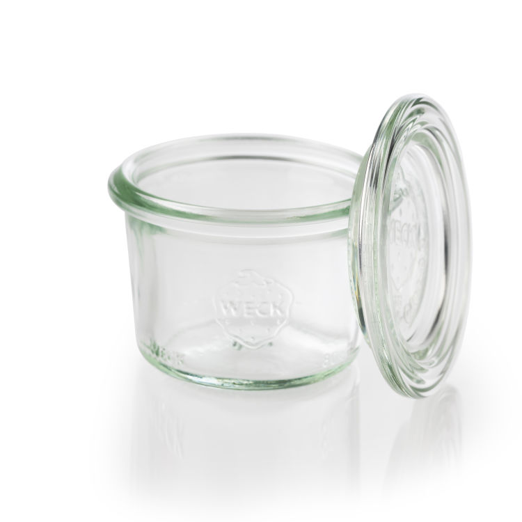 Weck-Glas mit Deckel, 12er Set Ø 6 cm, H: 5,5 cm