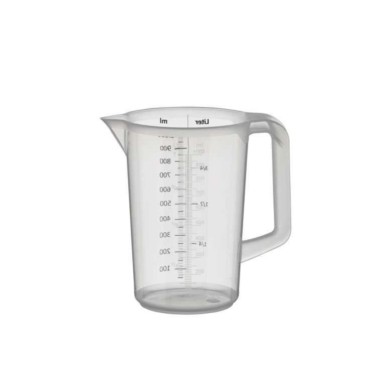 Messbecher Ø 12 cm, H: 17 cm, 1 Liter