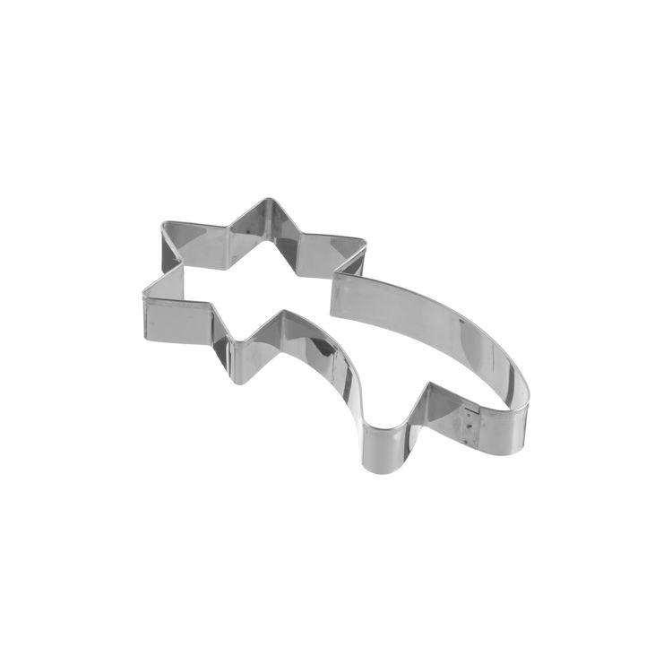 Emporte-pièce étoile filante en inox