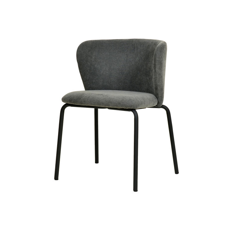 Chaise empilable Break en tissu
