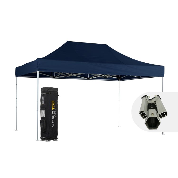 VeroTENT Faltpavillon 3x4,5m Luxea mit Dach 
