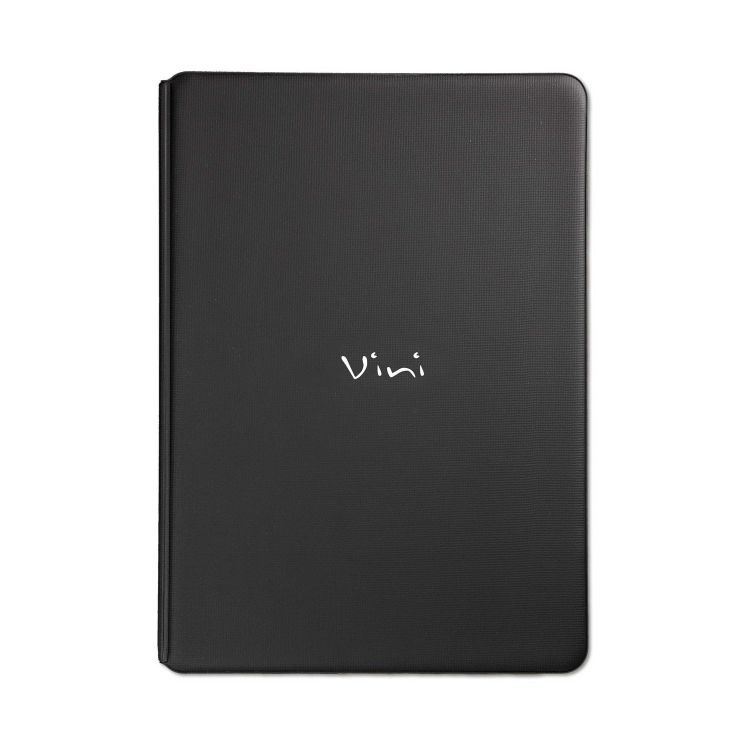 Porta Menu TOSCANA A4 vini NERO TEX