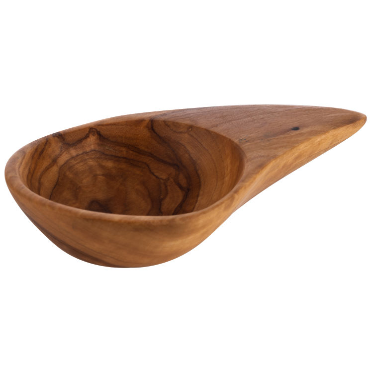 Schale, 2er Set -OLIVE- 12,5 x 8 cm, H: 2,5 cm Olivenholz, geölt 0,05 Liter Ø 6 cm Vertiefung (Jedes Teil ist ein Unikat.