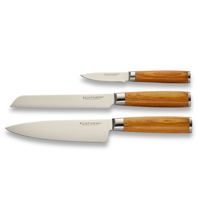 Damaszener Messer Set 3tlg