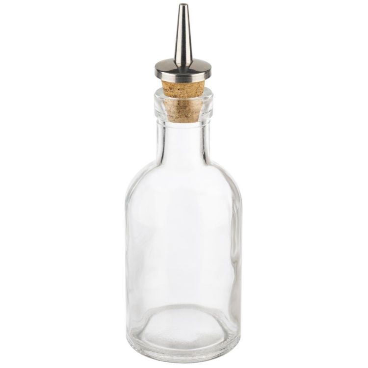 Essig- und Ölflasche, Glas