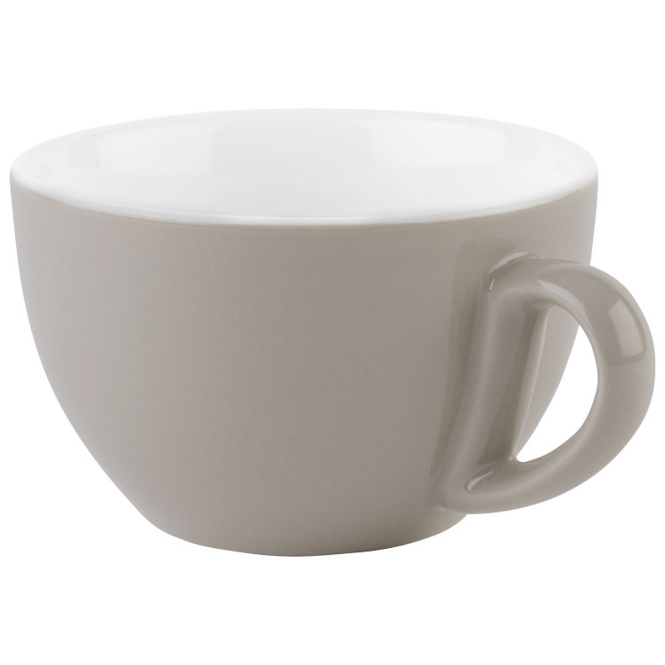 Cappuccinotasse -SNUG- Ø 10,5 cm, H: 6,5 cm, 300 ml Porzellan, blau Griff: 3 cm Verpackungseinheit: 6 Stück