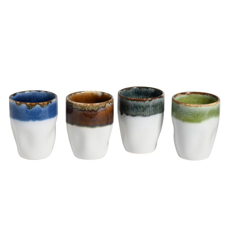 Squeezy - Kaffeebecher 4-tlg