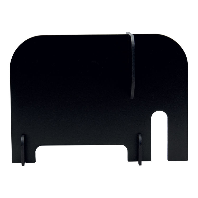 3D Deko-Tafel - Elefantensilhouette - Kreidemarker inklusive