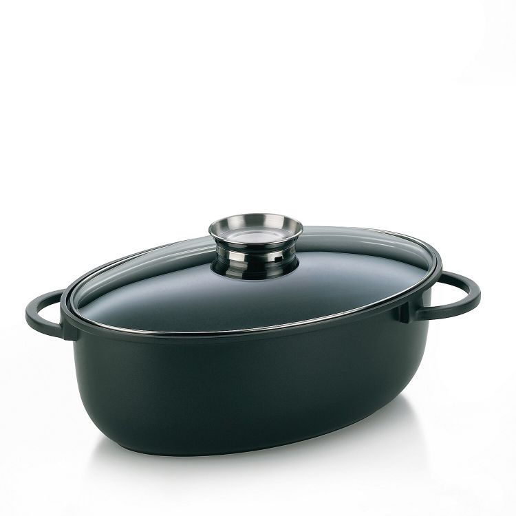 Cocotte Kerros en fonte d'aluminium avec revêtement antiadhésif