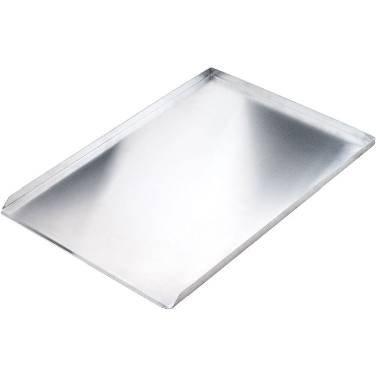 Plaque de cuisson en aluminium, 3 bords,