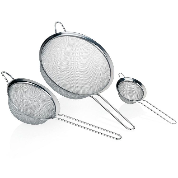 Set de 3 passoires Profi en inox 18/10