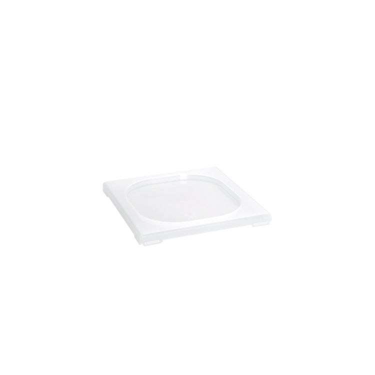 Couvercle pour bac GN 1/6 en polypropylène