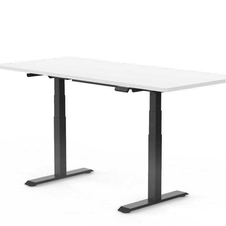 Höhenverstellbarer Schreibtisch Stahlrahmen