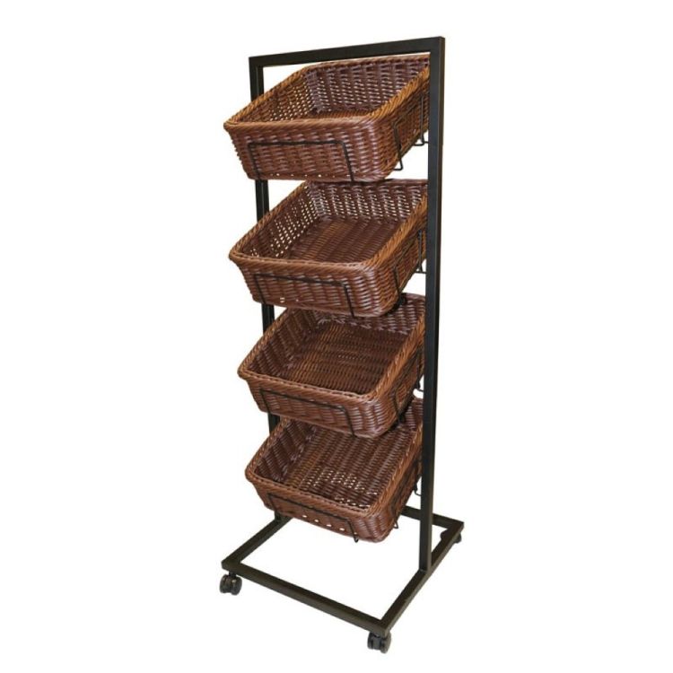 Charente Presentoir 4 Corbeilles Choco 49X49X134