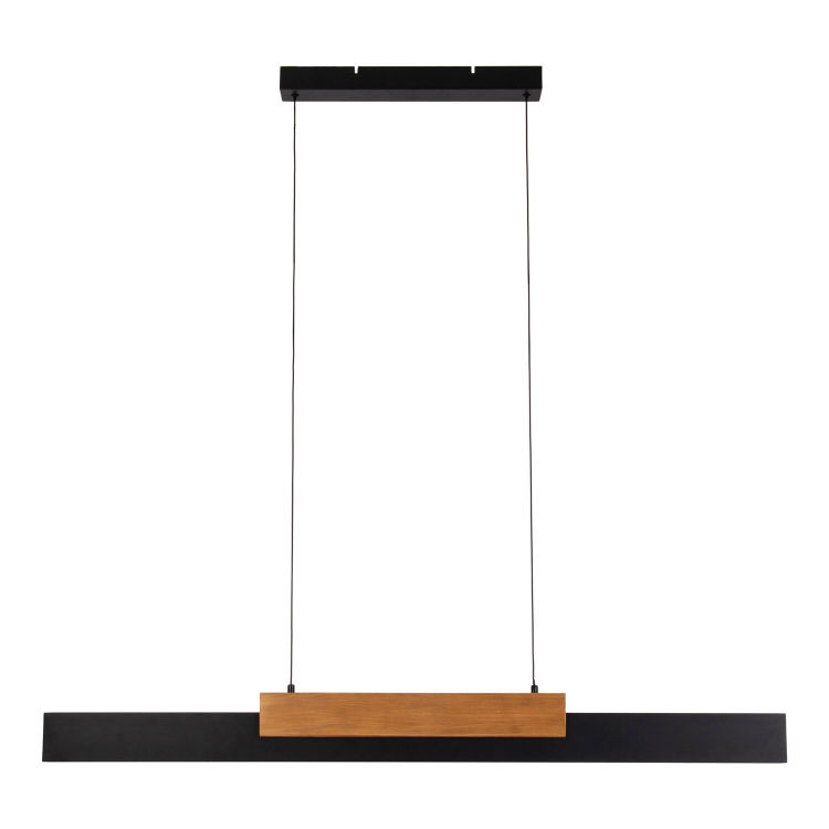 LED Pendelleuchte braun WIEBKE, integrierte LEDs