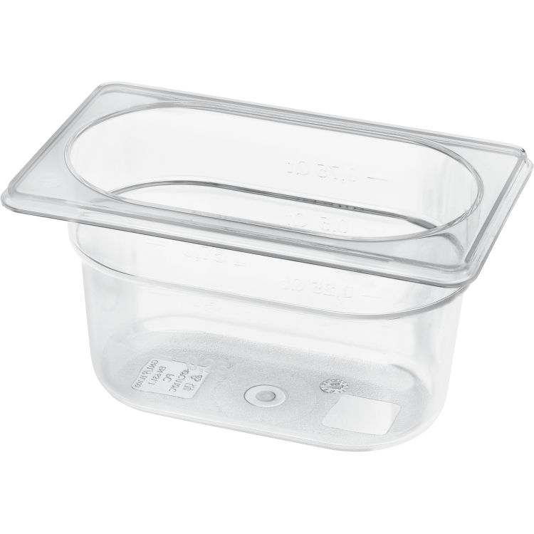 Bac GN 1/9 en polycarbonate
