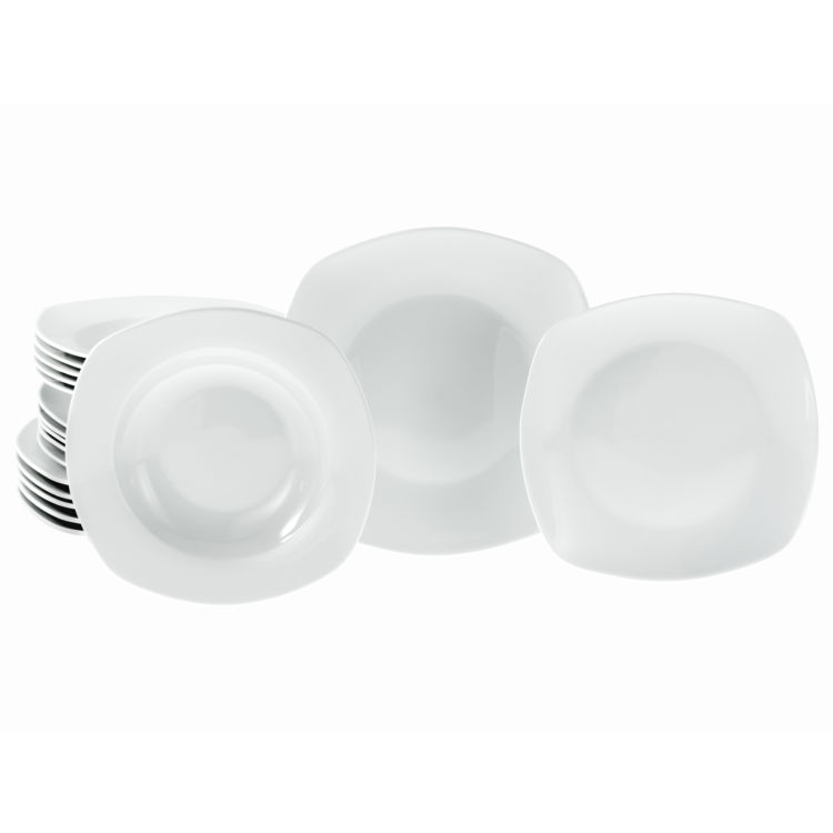 Amelie weiss - Tellerset 18-tlg