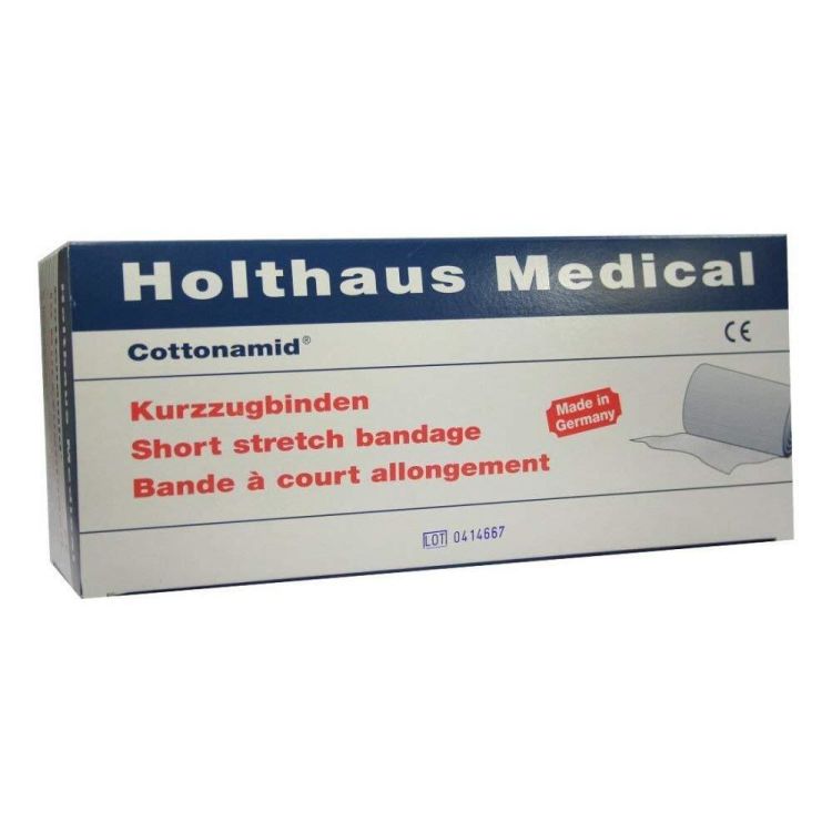 Cottonamid® Kurzzug-Binde , 10 cm x 5 m, Klinikpackung à 10