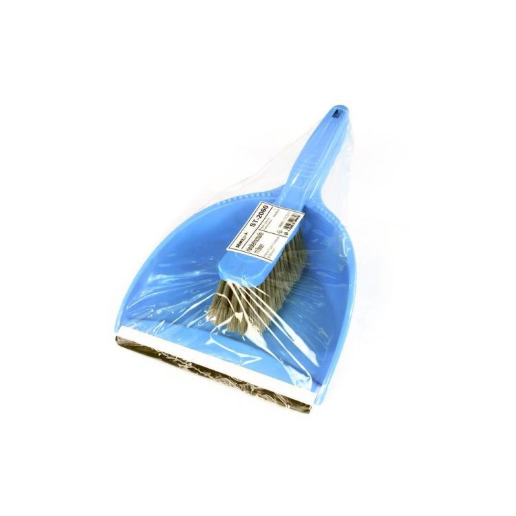 Handkehrschaufel mit Besen