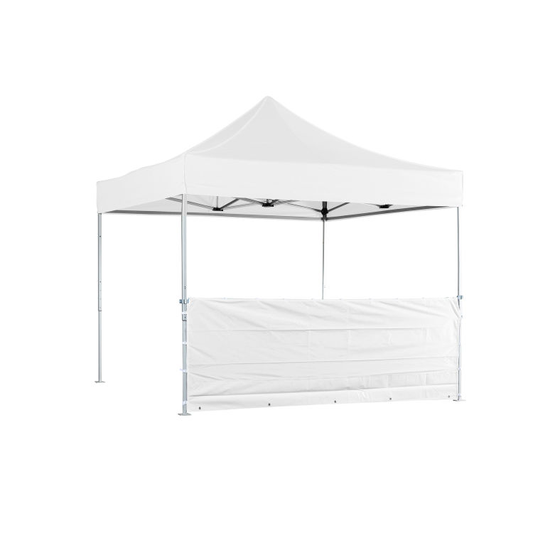 VeroTENT 6m Seitenwand halbhoch
