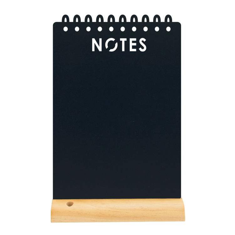 Tischtafel - Silhouette Notes - Holzsockel - Kreidemarker inklusive
