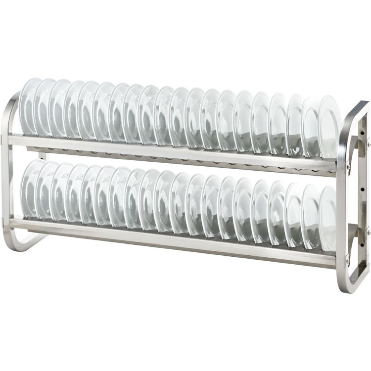 Égouttoir et support de stockage Stalgast en acier inoxydable