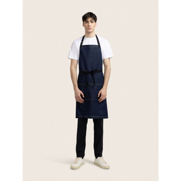 Denim Latzschürze lang MALMÖ