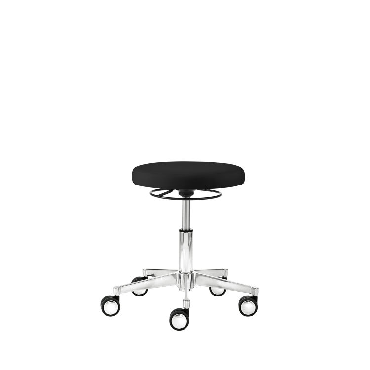 Funktionsdrehhocker 1296, Kunstleder, Maxi-Teller