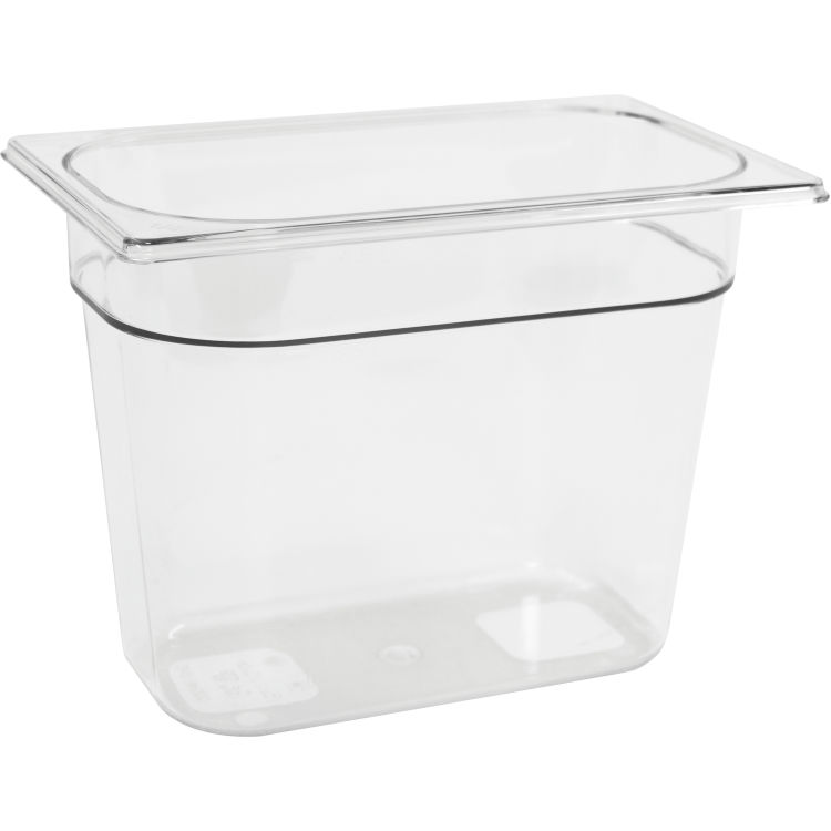 Bac GN 1/4 en polycarbonate