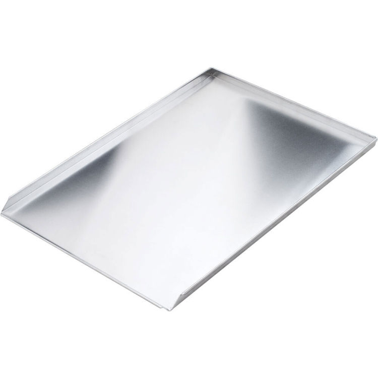 Plaque de cuisson en aluminium, 3 bords