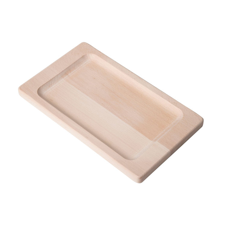 Servierbrett eckig Holz Profi