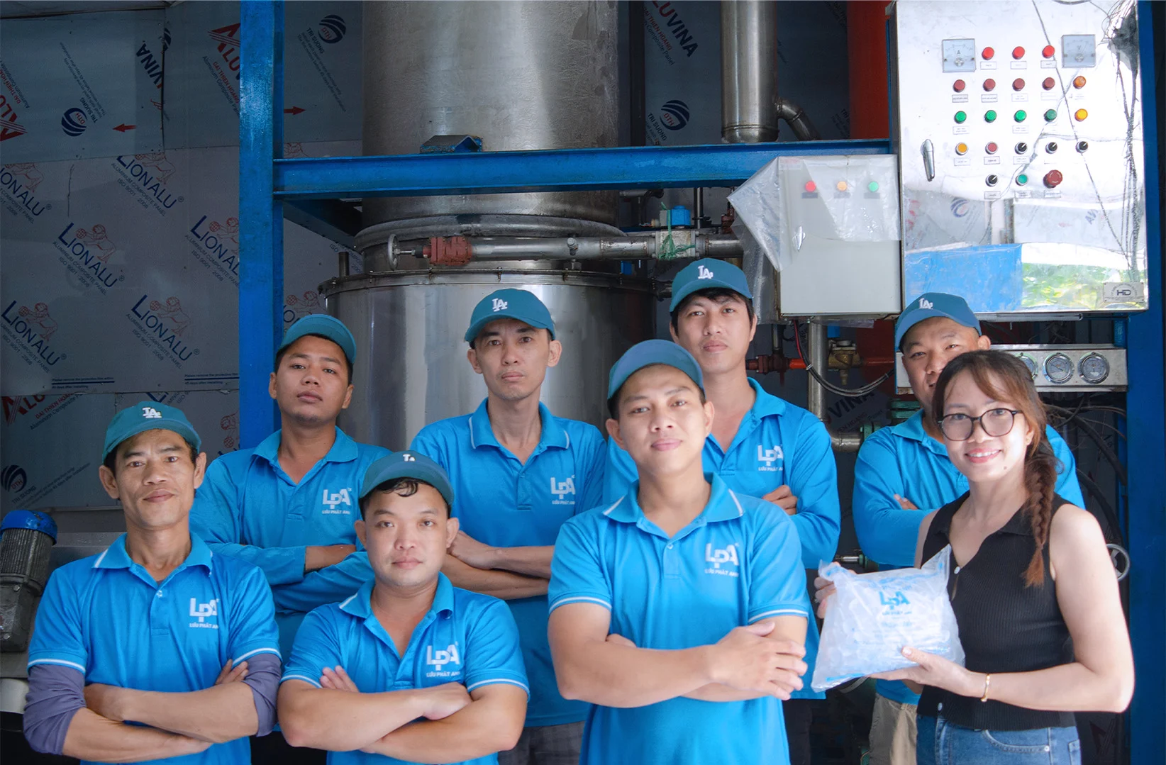 Nhà máy sản xuất đá tinh khiết LPA