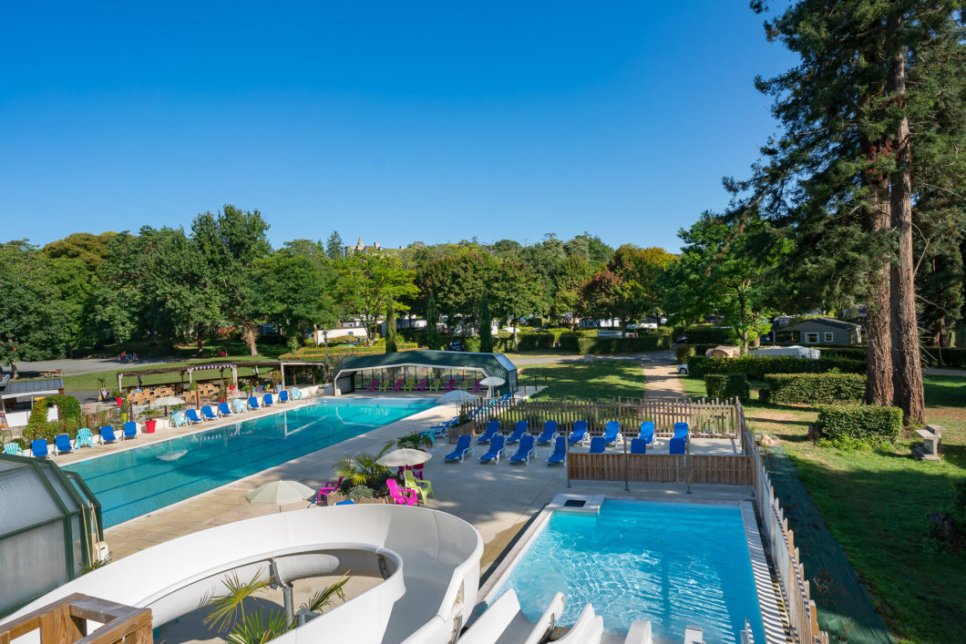 Campsites Loire Valley 4 and 5 stars with water park Campings.Luxury
