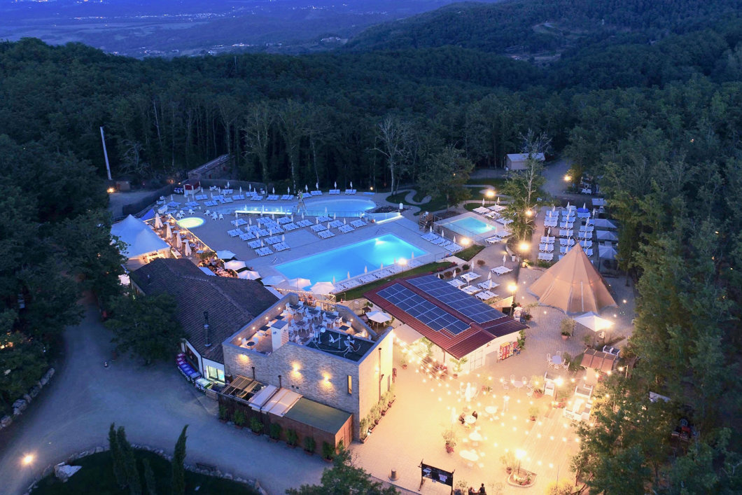 Orlando in Chianti Glamping Resort Luxe camping Arezzo Cavriglia