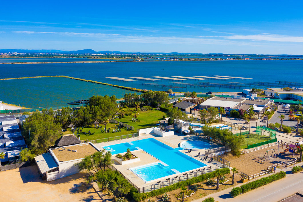 Campeggi Montpellier 4 e 5 stelle con parco acquatico Campings.Luxury