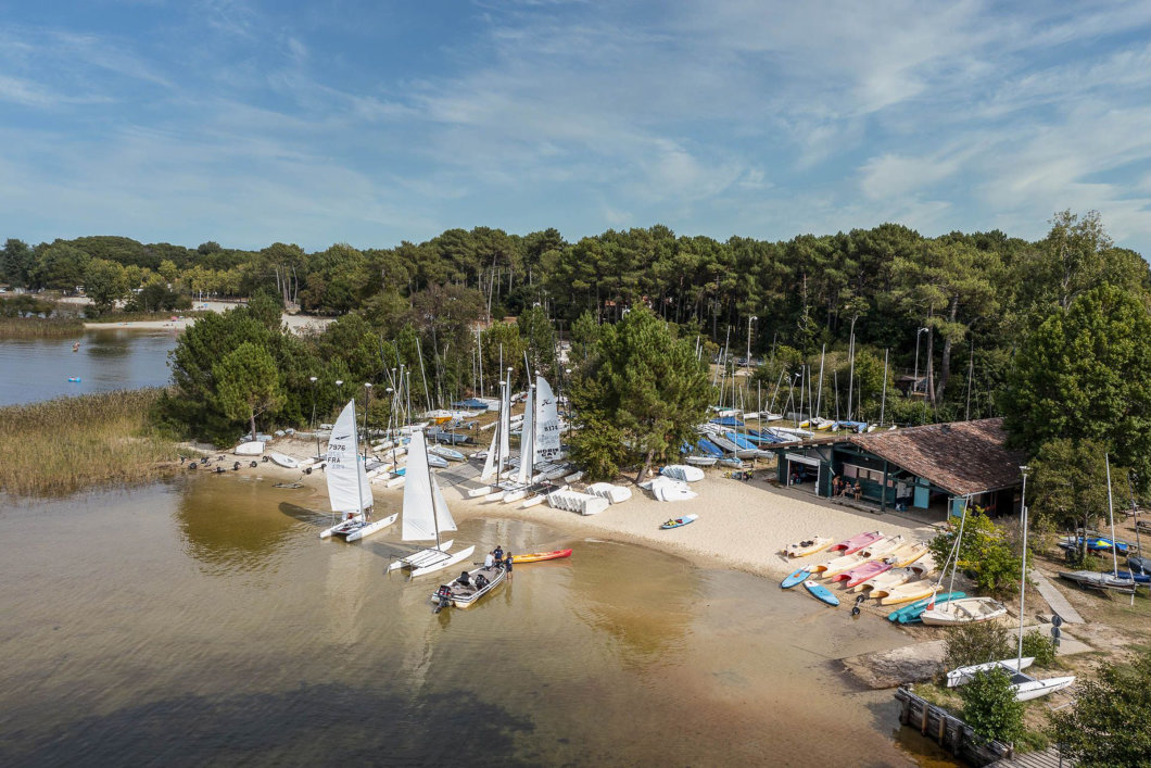 Le Lac De Sanguinet Camping De Luxe Landes Sanguinet