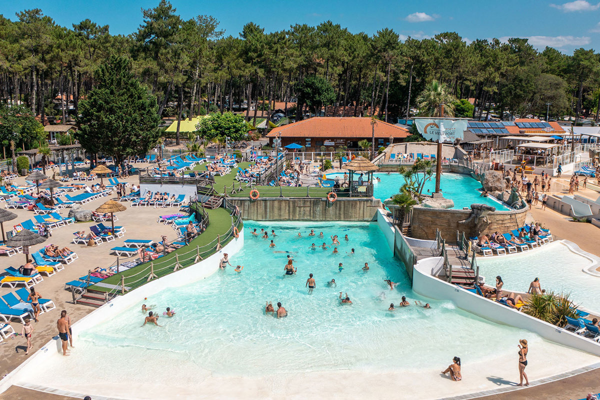 Village Resort & SPA Le Vieux Port - Luxus-Campingplatz Landes - Messanges