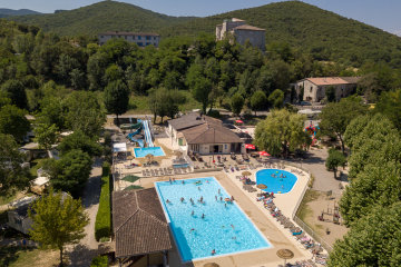 camping la bastide en ardeche sampzon