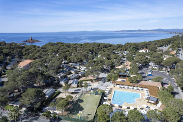 camping la plage du dramont saint raphael