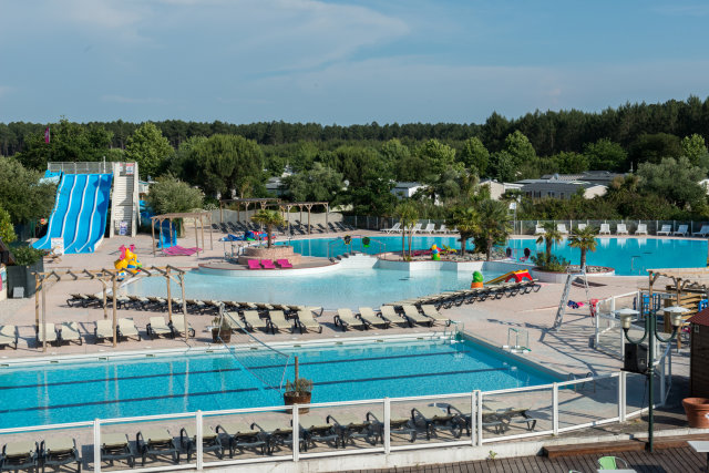 Camping avec parc aquatique biscarrosse