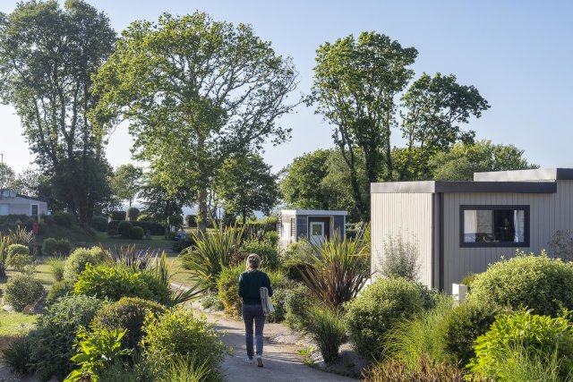 The L'Anse du Brick campsite