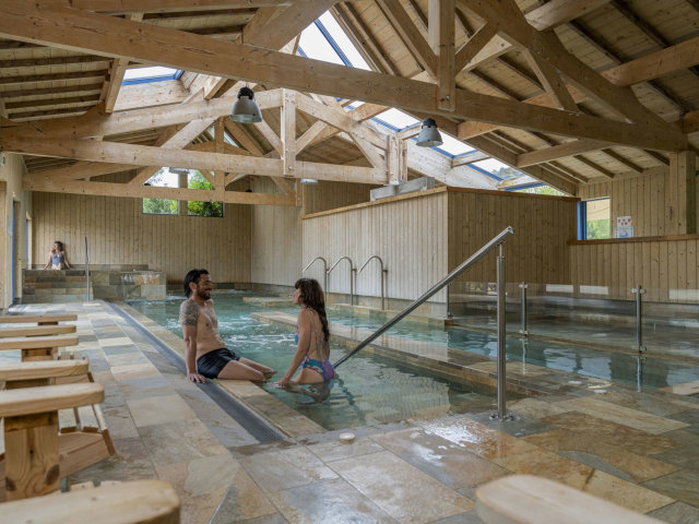 L’espace balnéo du camping Maguide à Biscarrosse.