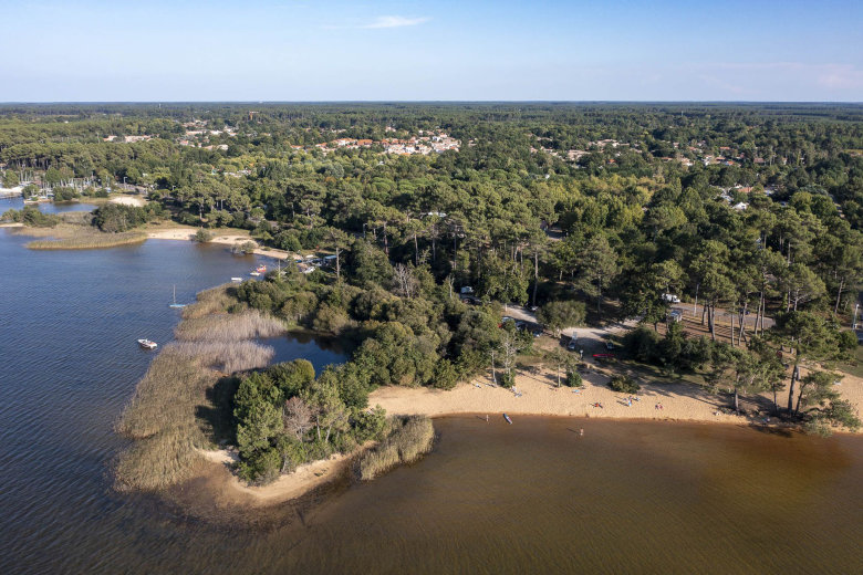 Le Lac De Sanguinet Camping De Luxe Landes Sanguinet